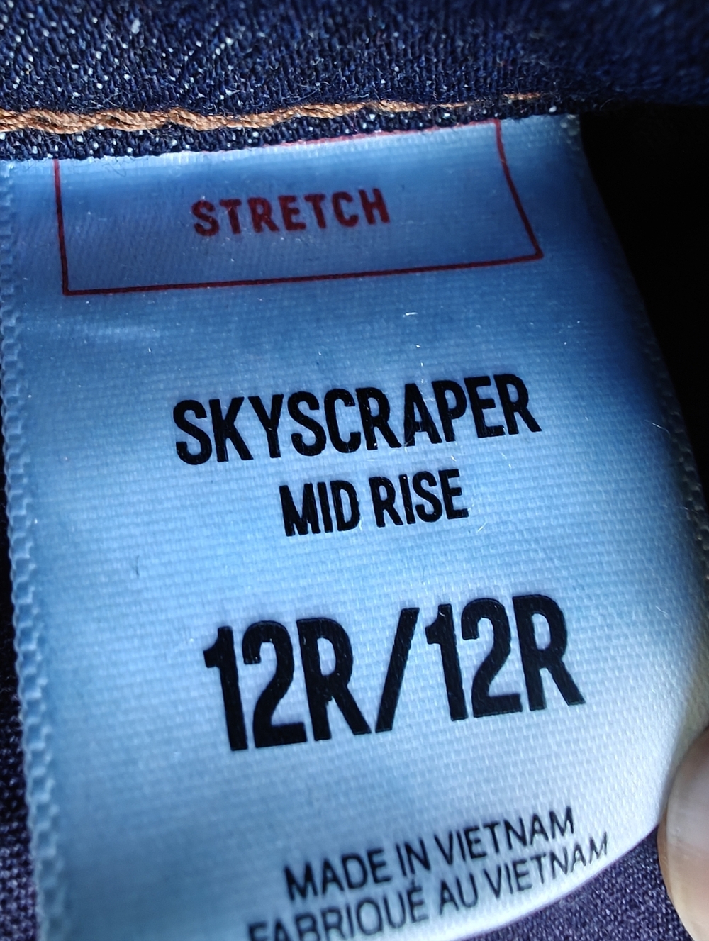 Express Skyscraper Mid Rise Denim Jeans - Picture 13 of 14